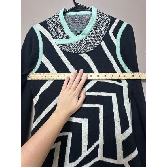 NWOT Title Nine Extra Fine Merino Wool Sweater Dress Mini Women’s Small - Picture 5 of 9